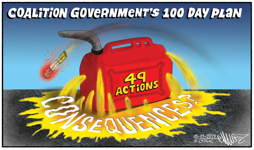 Coalition Government’s 100 Day Plan